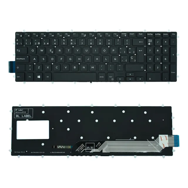 Teclado Para 15 7566 P66f 5665 5567 5765 17 7000 7778 7779