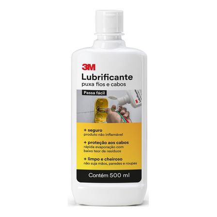 Lubrificante 3m Para Puxamento De Fios E Cabos 500ml Lubrificante 3m Para Puxamento De Fios E Cabos 500ml