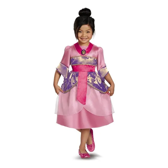 Disfraz Mulan Brillante Disney Para Niña 7-8 Años
