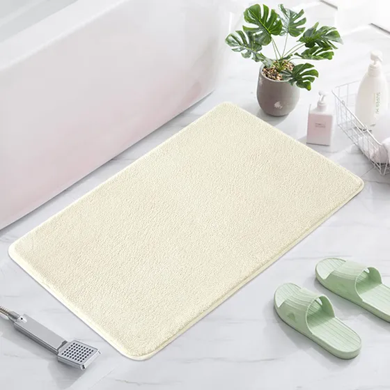 Fashionwu Tapete Baño Antideslizante Absorbente Lavable Pvc