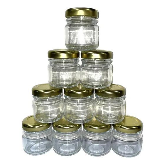 Kit 50 Potinhos Vidro Geleinha Papinha De 40ml Festas Oferta