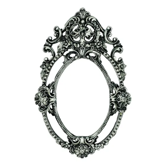 Espelho Orgânico Grande Decorativo Parede Resina