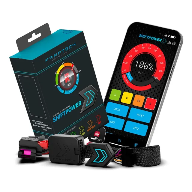 Shiftpower Com Modo Eco Chip De Acelerador Bluetooth E App