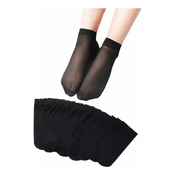 Tobimedias Transparentes Calcetines Para Mujer Unitalla