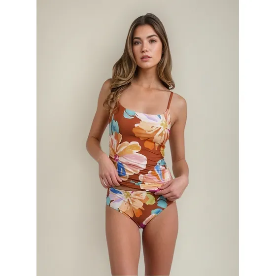 Traje De Baño De Dos Piezas Con Tirantes For Mujer