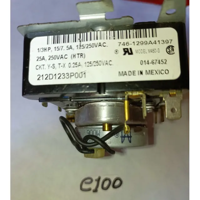 Reloj O Timer Para Secadora General Electric O Mabe C100