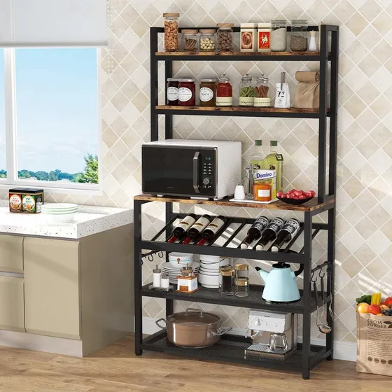 Tiyase Estante Para Panaderia Cocina De6 Nivele Carrito