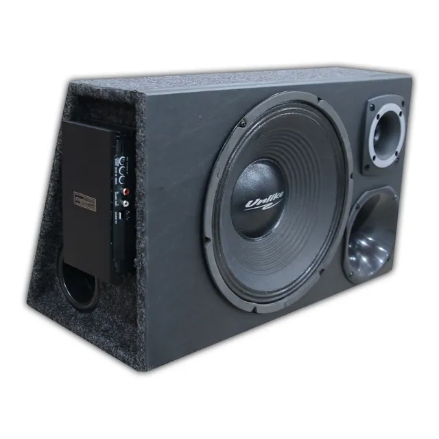 Caixa Som Trio 12 Dutada Falante Woofer Unlike + Falcon 250