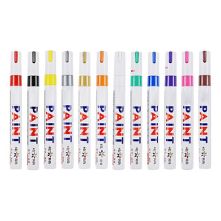 12 Plumones Marcador De Aceite Paint Llanta Carro (a Elegir) 12 Plumones Marcador De Aceite Paint Llanta Carro (a Elegir)