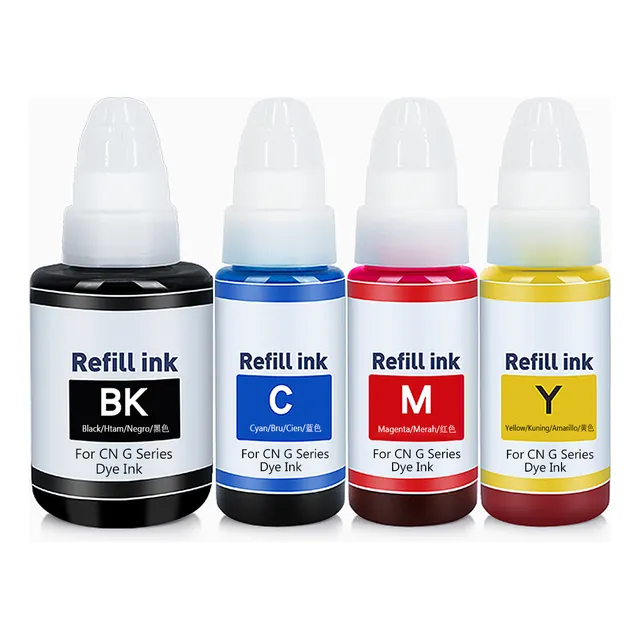 Kit 4 Tintas Compatible Con Canon Gi 190 G2110 G3110 G4110