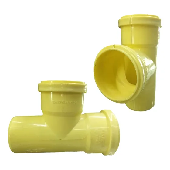 Tee 2 Pulgadas Pvc Norma Amarillo) Precio X 2 Unidades 