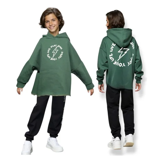 Buzo Niños Unisex Oversize Frisado Play Guimel Kids