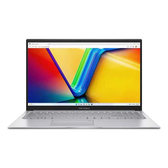 Notebook Asus Vivobook 15 X1504va-nj108, Intel Core I7 1355u, 16gb Ram Ddr4 512gb Ssd Pcie Nvme, Gráficos Intel Iris X 15.6) Full Hd 1920 X 1080 Px, Wi-fi 5 (802.11ac), Windows 11 Home, Color Plateado