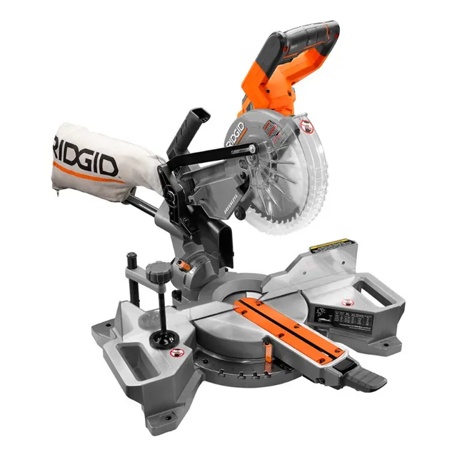 Sierra Ingletadora Deslizante 7-1/4 Pulgada Brushless Ridgid