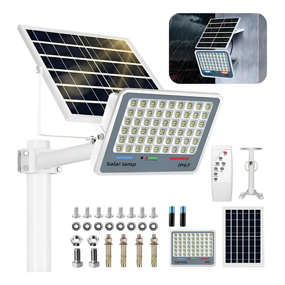 800w Lámpara Solar Exterior Lamparas Para Alumbrado Publico