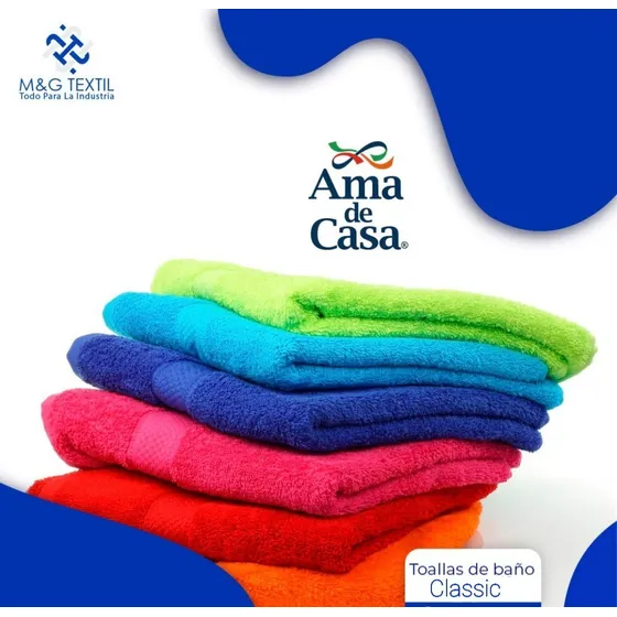 Toallas Ama De Casa Baño Classic 