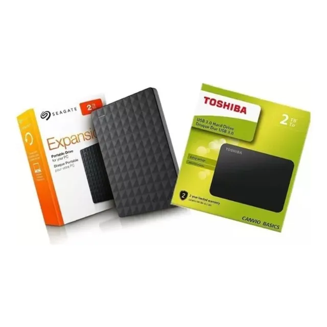 Disco Duro Externo Toshiba Canvio 2tb Usb 3.0, Somos Itech S