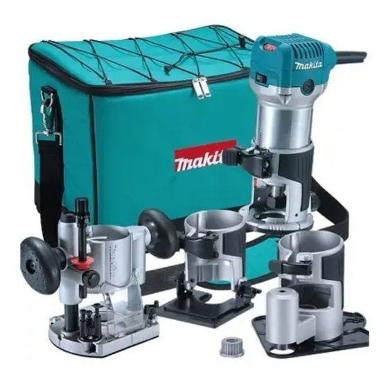 Tupia Manual Kit 6 Mm 710w Rt0700cx3 Makita 