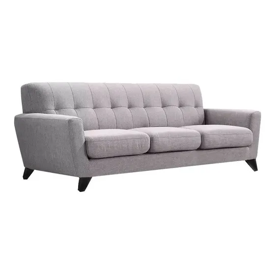 Dadaa Muebles Nordico de 3 cuerpos tela chenille color gris