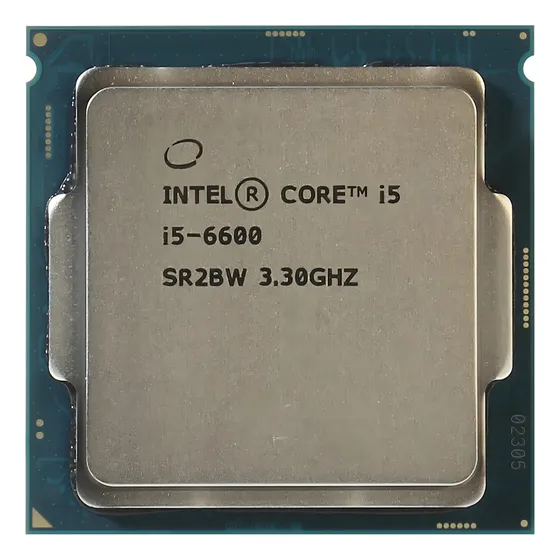 Processador gamer Intel Core i5-6600 CM8066201920401 de 4 núcleos e 3.9GHz de frequência com gráfica integrada