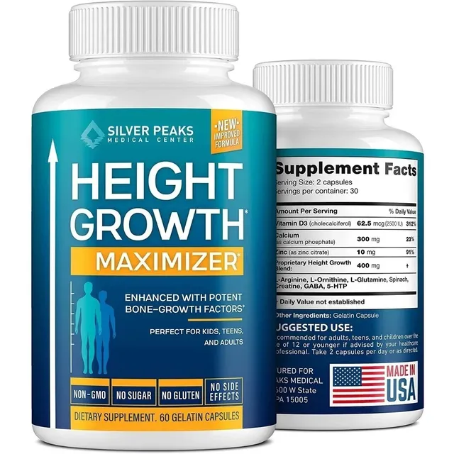 Height Growth Max Crece Aumenta Cm De Estatura Crecimiento