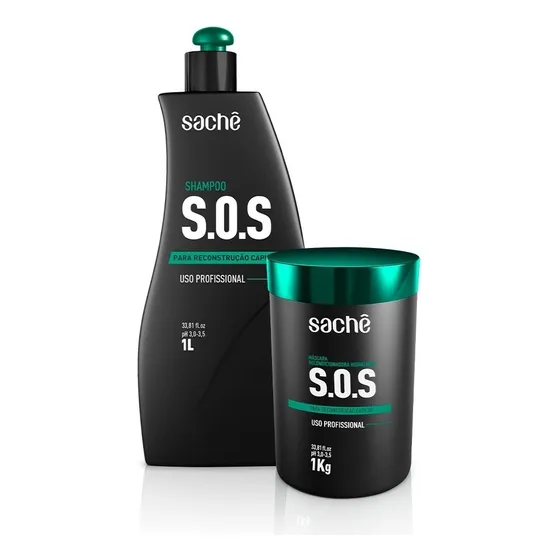 Kit Profissional S.o.s Reconstrução Sachê Professional