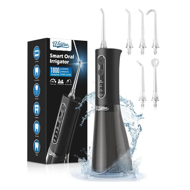 Irrigador Dental Inalámbrico 4 Modos Ipx7 Recargable