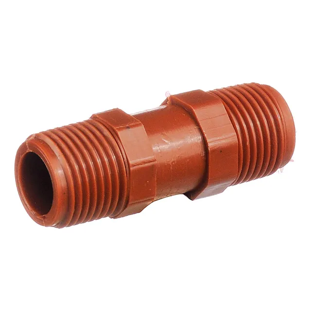 Niple De Polipropileno 1/2 X 15 Cm Para Agua Pack X10 Unid