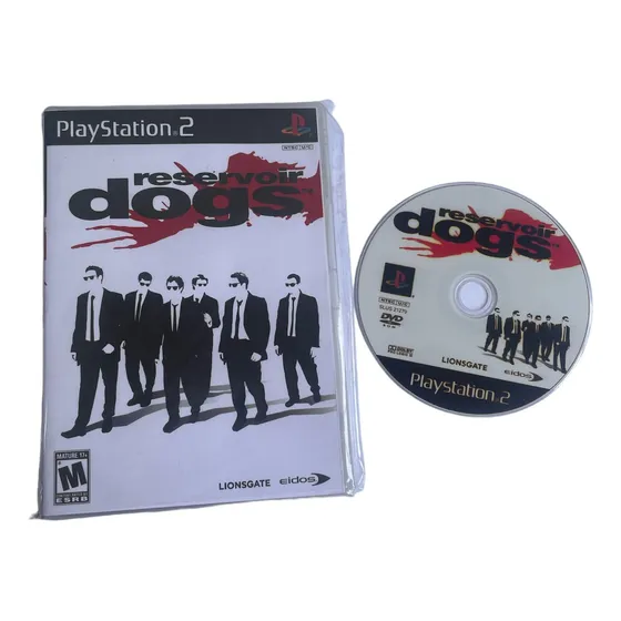 Jogo Reservoir Dogs Play 2 Pt/br Com Capa E Pôster - Ps2