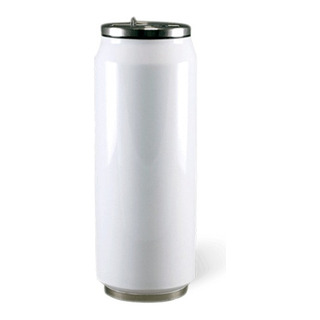 Termo Lata Blanca 500ml Acero Sublimar Sublimacion Termo Lata Blanca 500ml Acero Sublimar Sublimacion