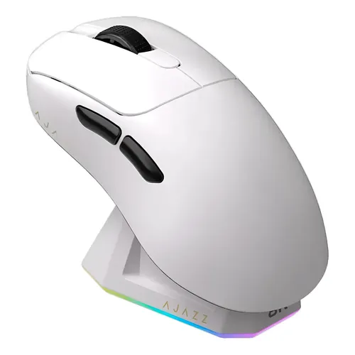 Mouse Sem Fio Ajazz Aj179 Pro 8k 3395 Ultraleve Dock Rgb