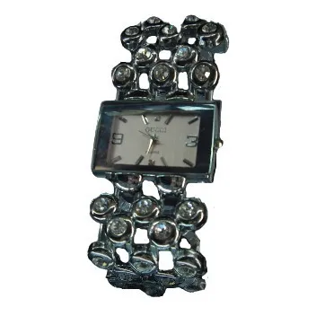 Reloj Casual De Dama Con Cristales