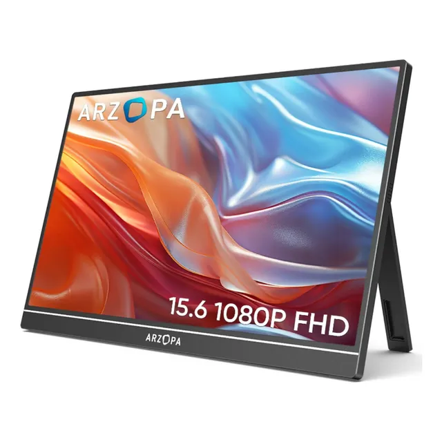 Monitor Gamer Portátil Arzopa A1 15.6 Fhd 1080p Ips 60 Hz HDMI/USB