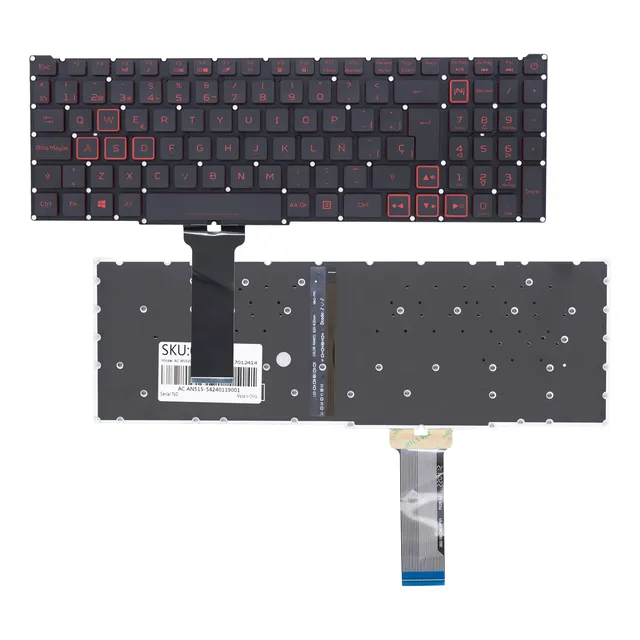 Teclado Compatible Acer Nitro 5 An515-43 An515-54 An515-55