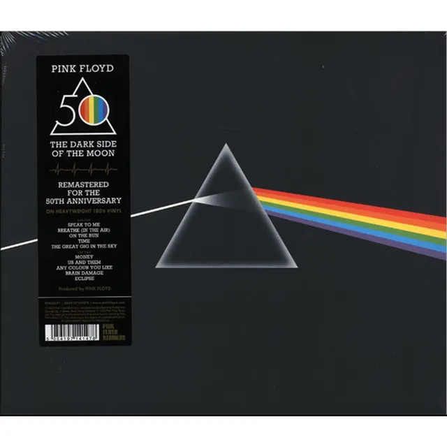 LP Vinil Pink Floyd El lado oscuro de la luna 50º 2023 Lacrado