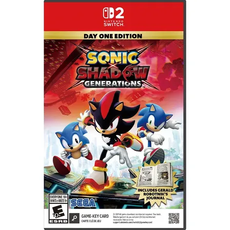 Sonic X Shadow Generations Standard (físico)