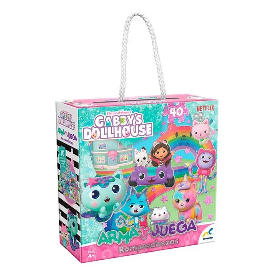 Rompecabezas Gabby's Dollhouse Arma Y Juega