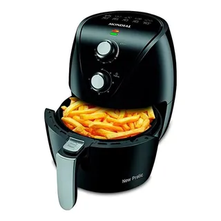 Fritadeira Sem Ăleo Air Fryer 3,5l Preto 1500w Af-31 Mondial 127v Fritadeira Sem Ăleo Air Fryer 3,5l Preto 1500w Af-31 Mondial 127v