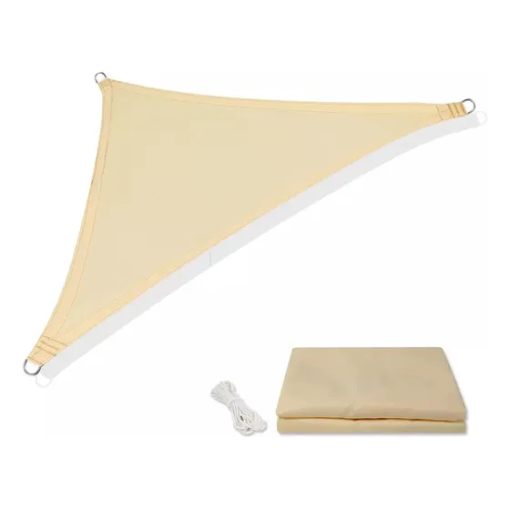 Carpa Toldo Vela De Tela Triangular 3x3x3 Impermeable Uv