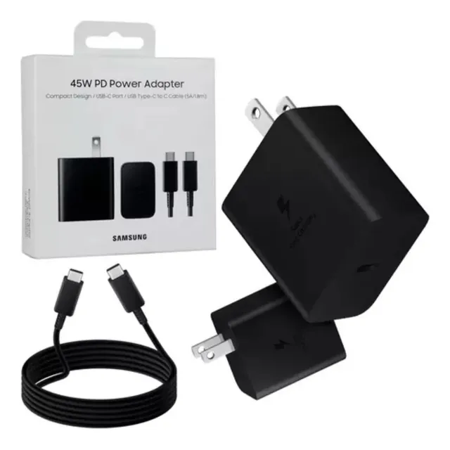 Cargador Samsung Carga Rapida 45w A34 A54 A53 A24 A52