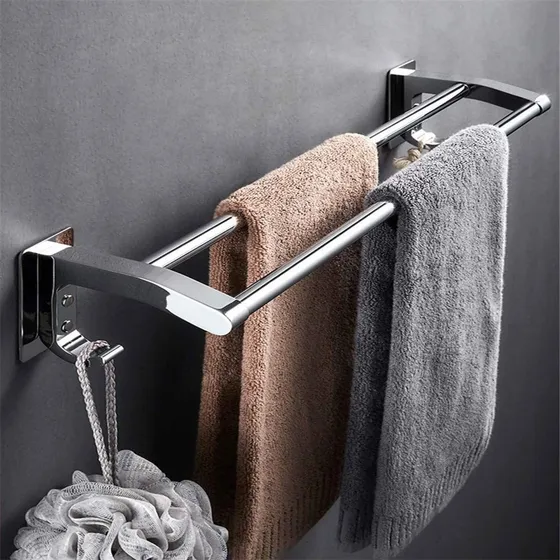 Toallero Baño Upbeer Espesar Acero Inoxidable Barra Toalla