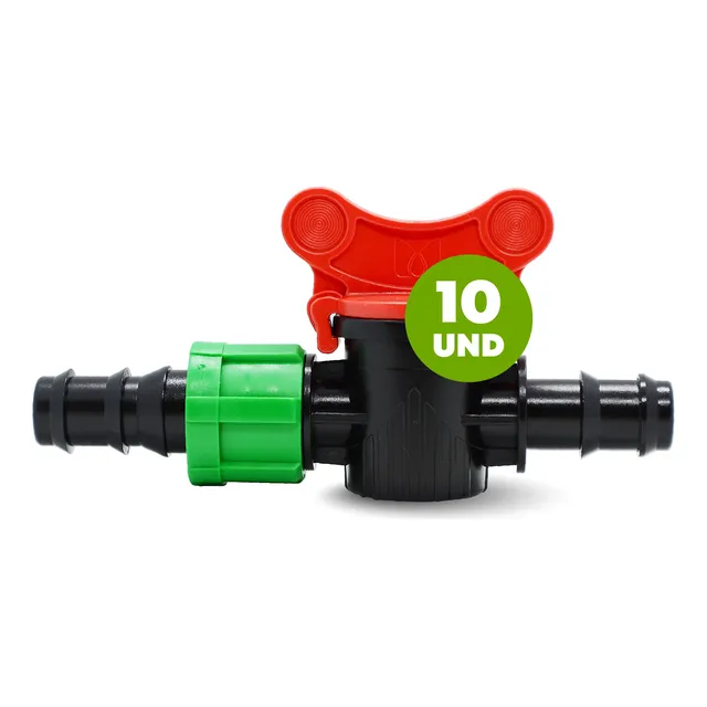 Minivalvula Inicial 16 Y 17 Mm Riego Por Goteo X 10 Unidades