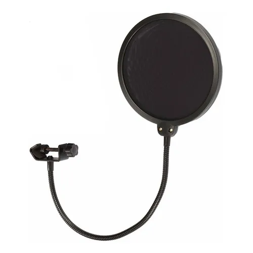 Pantalla Filtro Antipop para Micrófono Metálico Apogee Ps01 negro
