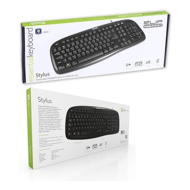 Teclado Klip Xtreme Stylus Clásico Para Oficina Usb Kks-050s