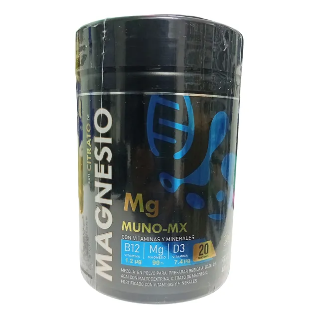 Citrato De Magnesio Acai B12 D3