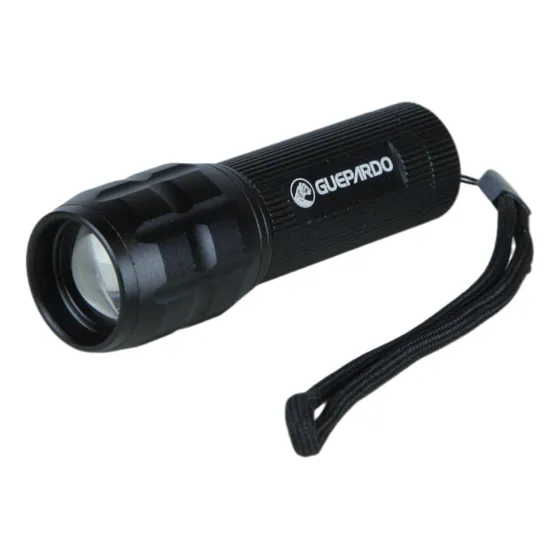 Lanterna Guepardo Tática Premium Led 120 Lúmens Usa Pilha