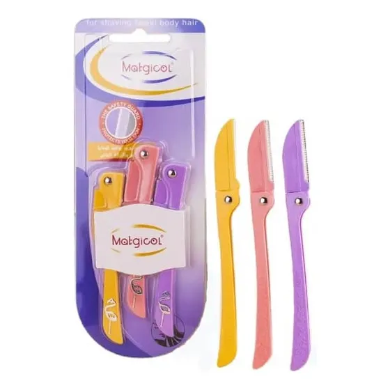 Set 3 Perfiladores Hojilla Navaja Maquillaje