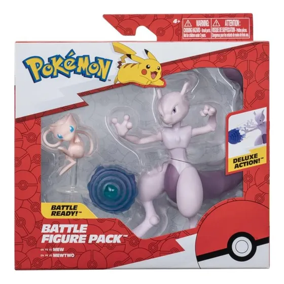 Figuras Mewtwo Y Mew Pokemon  Pokemon Original
