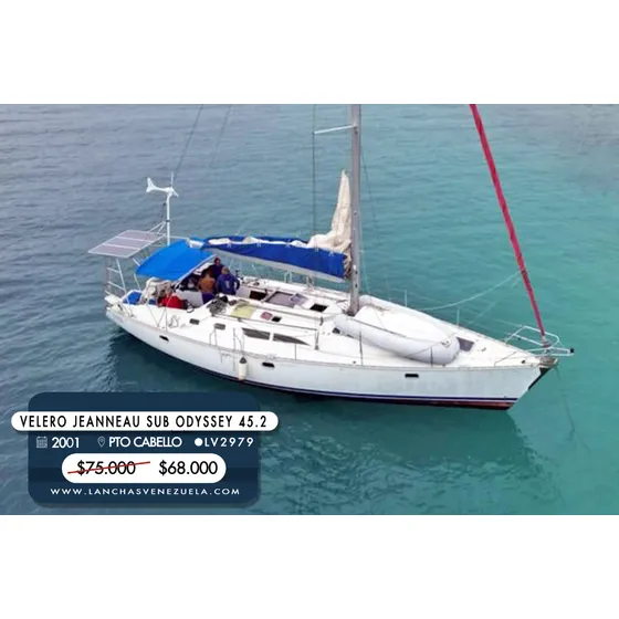 Velero Jeanneau Sub Odyssey 45.2 Lv2979
