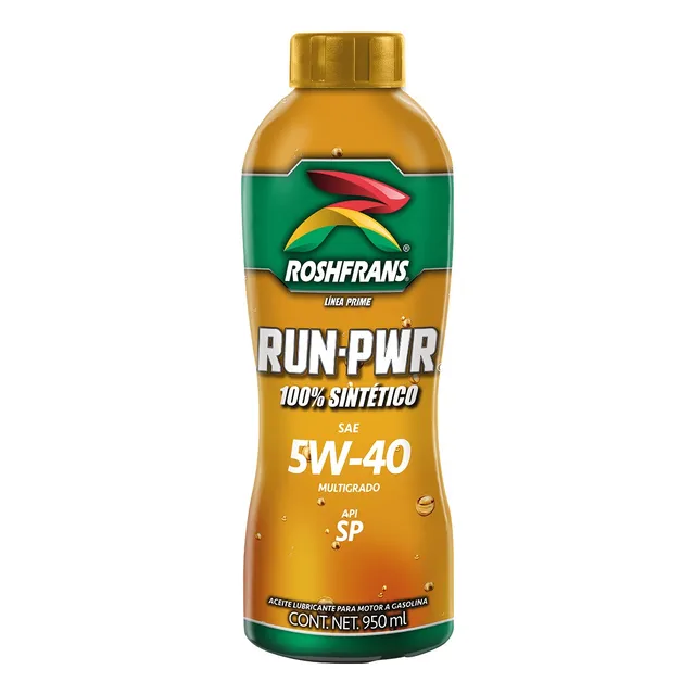 Aceite Sintético Run-pwr Api Sp Sae 5w-40 Roshfrans